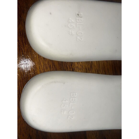 Burberry - Men's Reeth Leather House Check High-Top Sneakers White Size 12 - Picture 13 of 16